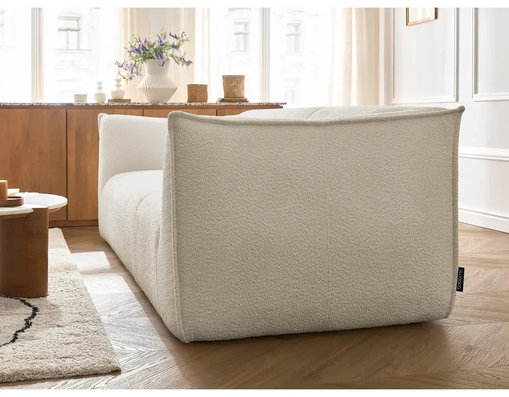 Beżowa sofa z materiału bouclé 242 cm Giorgia – Bobochic Paris