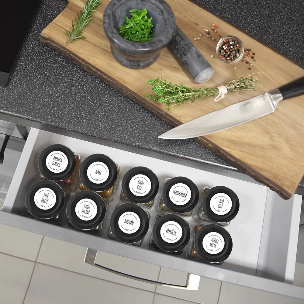 Zestaw pojemników na przyprawy 6 szt. – Orion