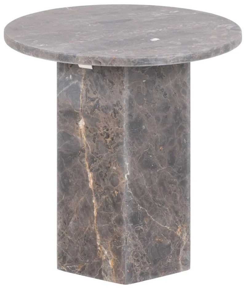 Marmurowy okrągły stolik ø 50 cm Naxos – Actona