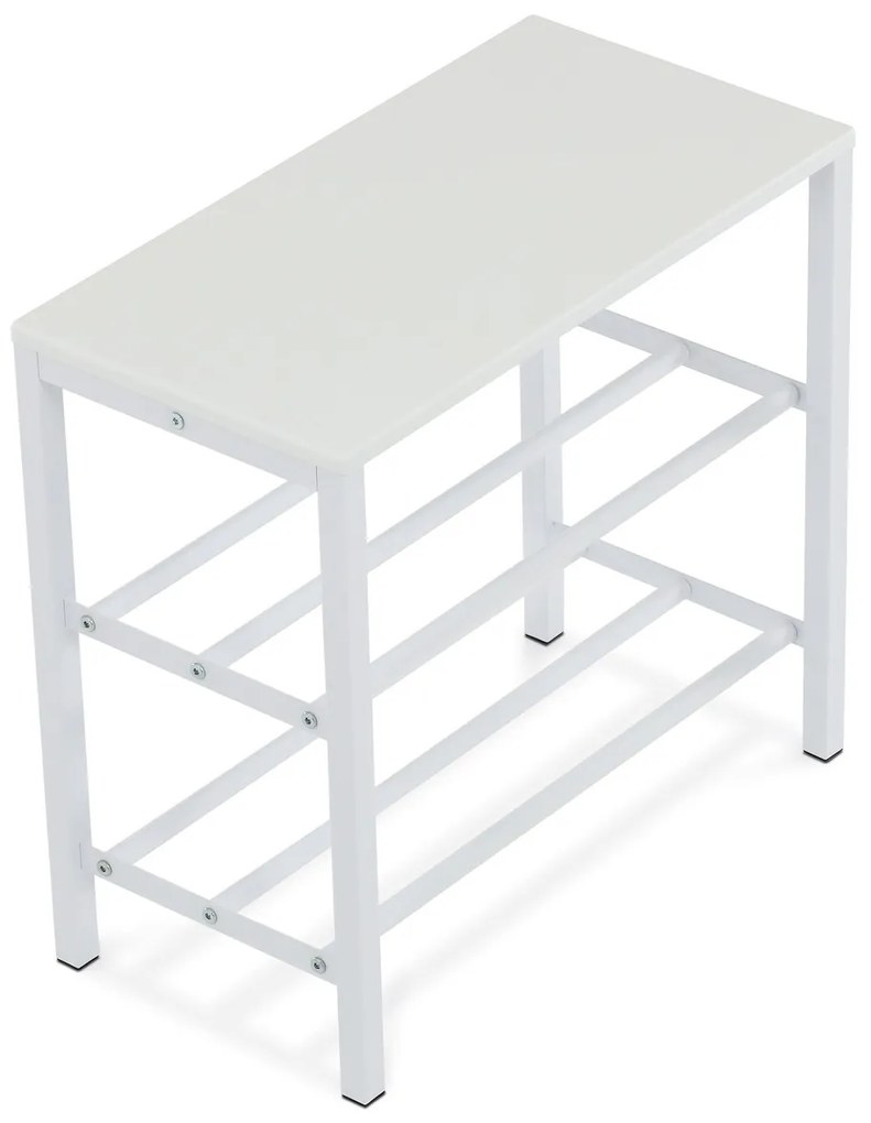 Szafka na buty 83168-42 WT, metal, biała