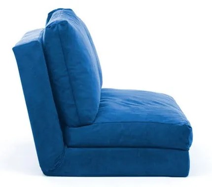 Niebieska rozkładana sofa 120 cm Taida – Balcab Home