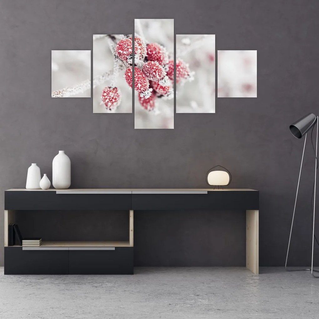 Obraz - Mrożone owoce (125x70 cm)