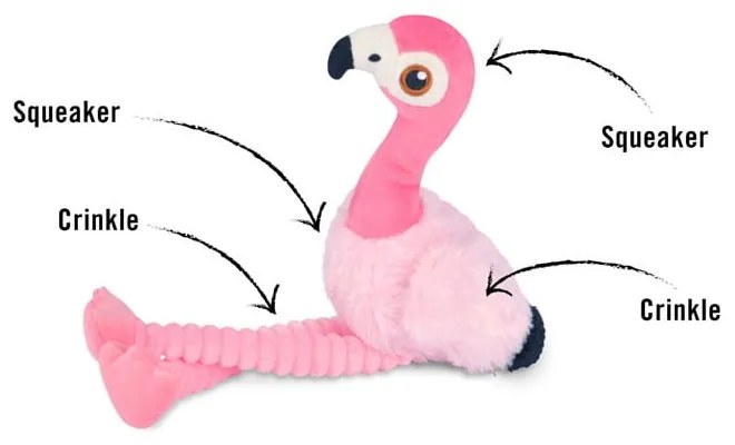 Zabawka dla psa Flamingo – P.L.A.Y.