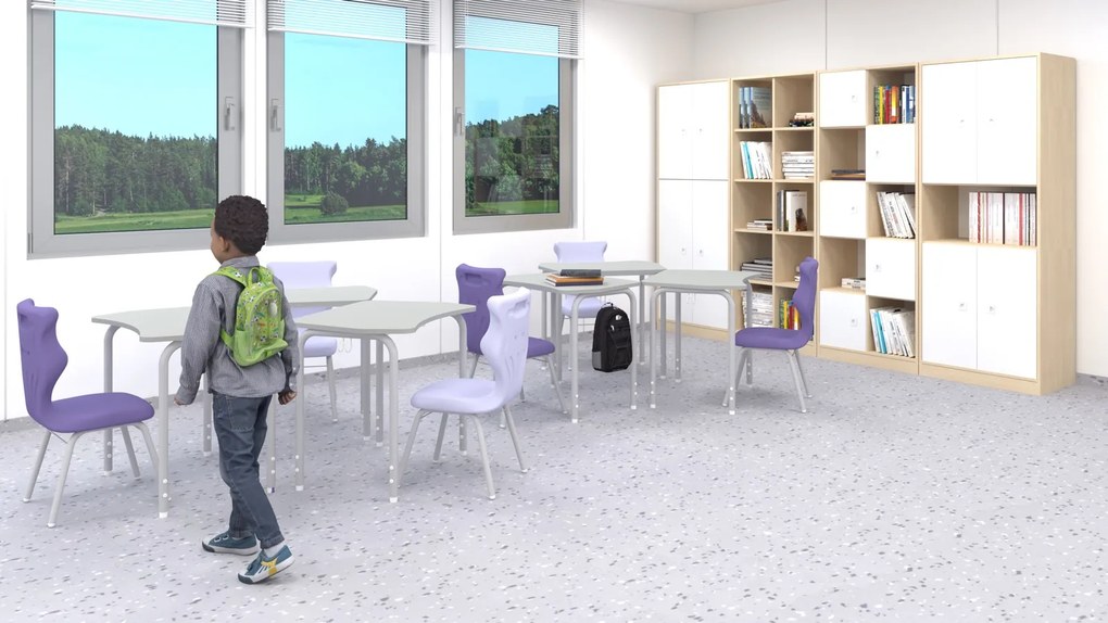 Zestaw mebli do pokoju nauczycielskiego Blox Base 10