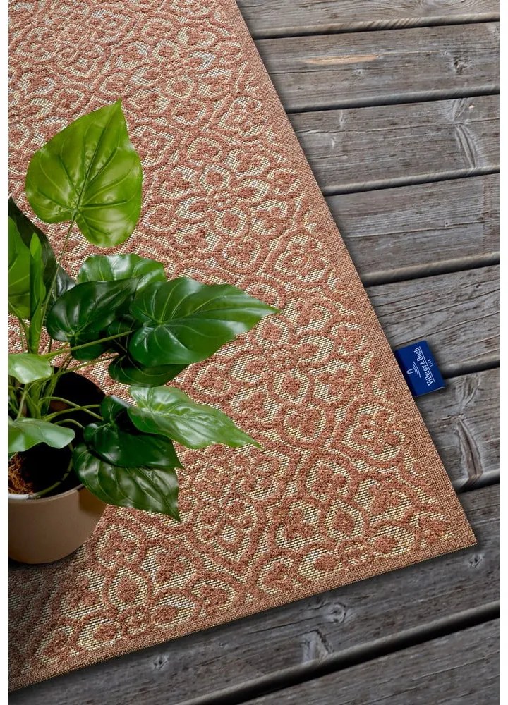 Ceglasty dywan odpowiedni na zewnątrz z włókien z recyklingu 160x230 cm Julie – Villeroy&Boch