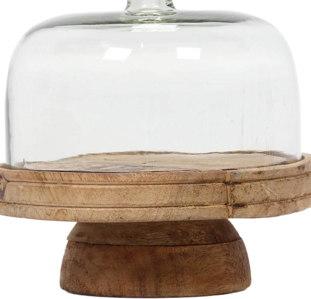 Patera na ciasto z drewna mango, Ø 19 cm