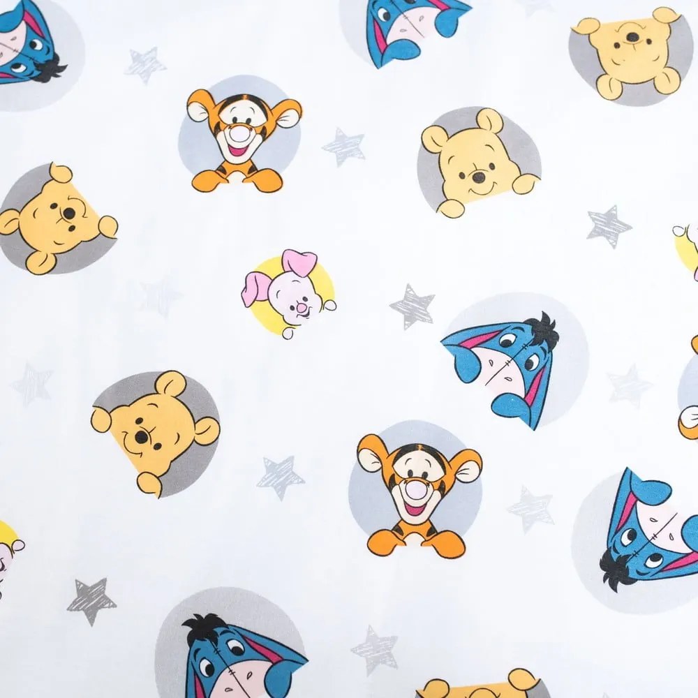 Bawełniana pościel dziecięca do łóżeczka 100x135 cm Winnie the Pooh "Stars" – Jerry Fabrics