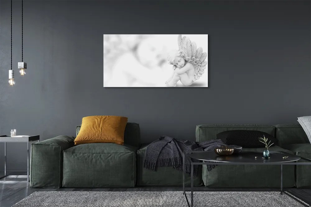 Obraz drukowany na płótnie Śpiący Anioł