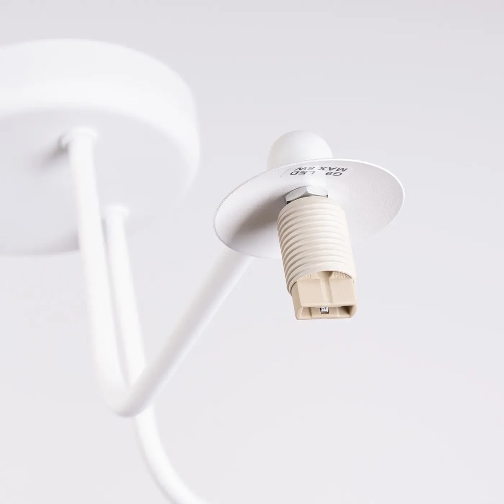 Żyrandol ASTRAL 3 biały SOLLUX LIGHTING