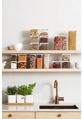 SmartStore Plastikowy pojemnik Modular, 800 ml, 13x 9 x 10 cm, 800 ml