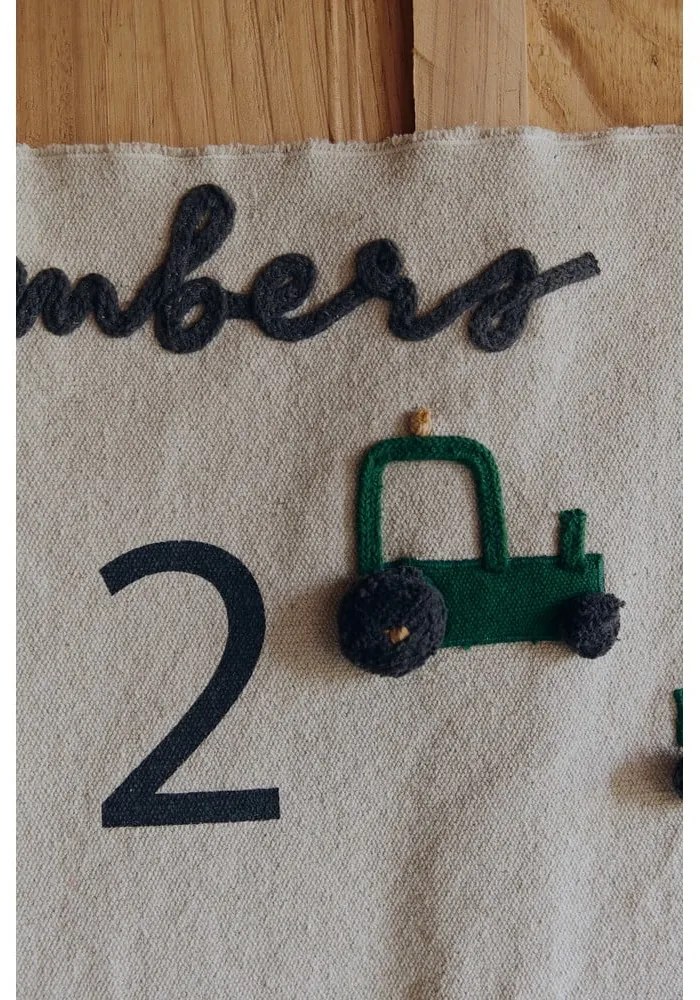 Dziecięca dekoracja ścienna Farm Numbers – Lorena Canals
