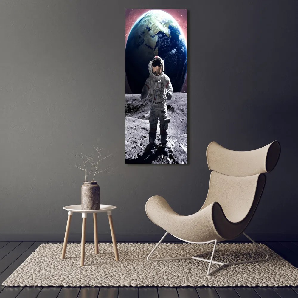 Foto obraz szkło akryl pionowy Astronauta