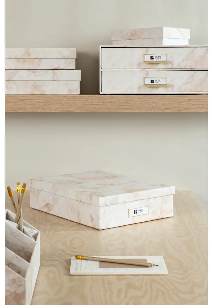 Kartonowy organizer na dokumenty Oskar Paper Laminate – Bigso