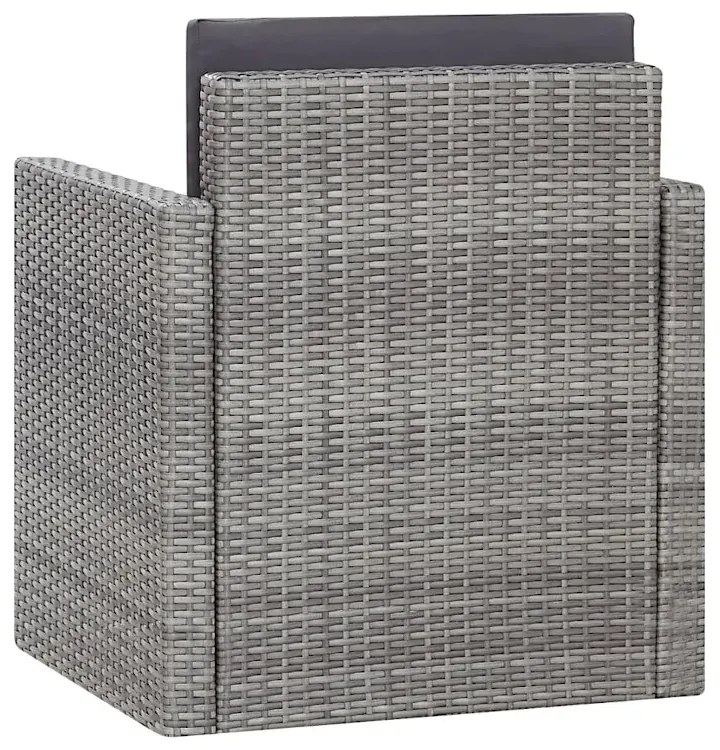 Fotel ogrodowy z poduszkami 3x B8-M46