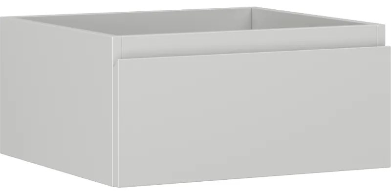 Mexen Orio szafka łazienkowa podumywalkowa 50 cm, 1 szuflada, szara mat- 91A10-05023-1-BF62