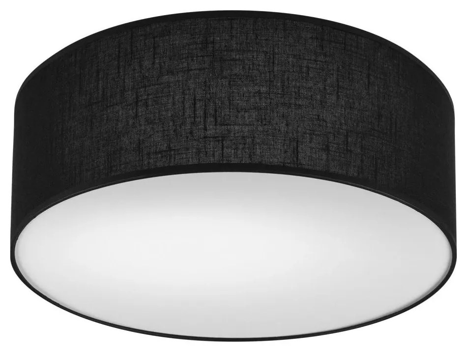 Lampa sufitowa SIRJA 1xE27/60W/230V, Ø 35 cm, czarna