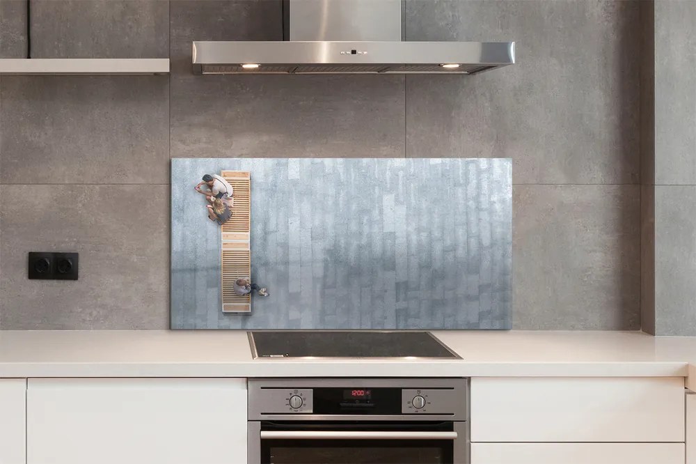 Panel nad Blat Kuchenny Postać Człowieka