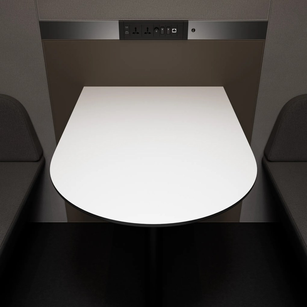 Budka akustyczna do biura INBOX 4-osobowa 2200 x 2200 x 1220 mm