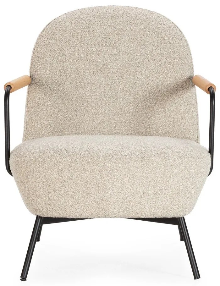 Beżowy fotel Regi – MOME