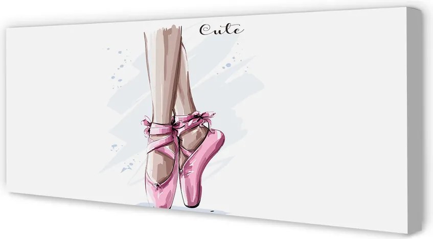 Zdjęcie na płótnie Różowe Baletki