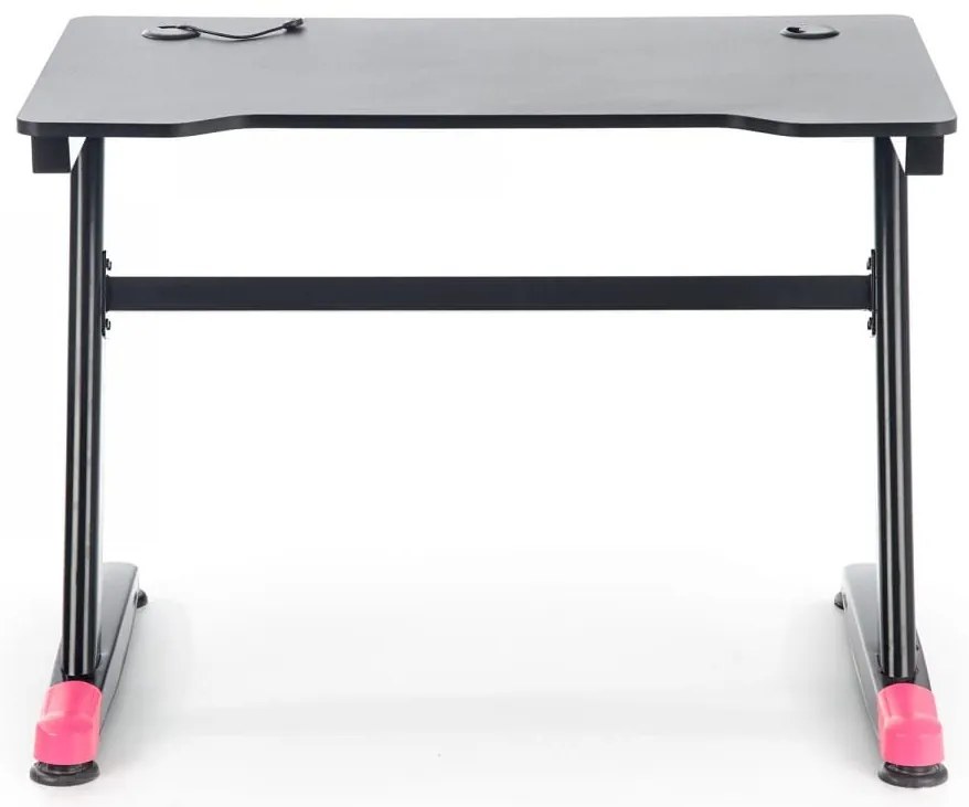 B40 biurko gamingowe czarny / czerwony