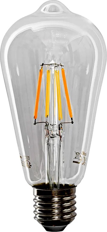 Zestaw 5 inteligentnych żarówek LED E27 ST64 4,5W 470 lm 1800-4000K