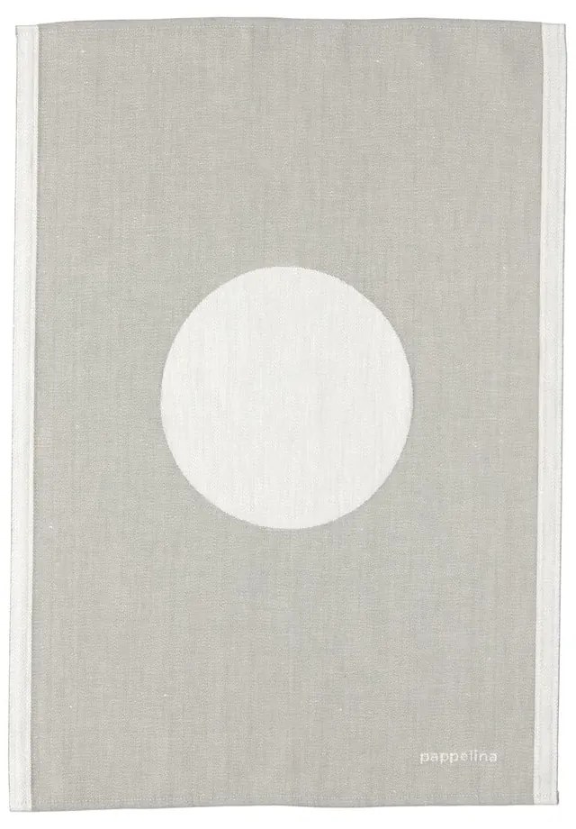Ścierka z mieszanki lnu 46x66 cm Vera Warm Grey – Pappelina
