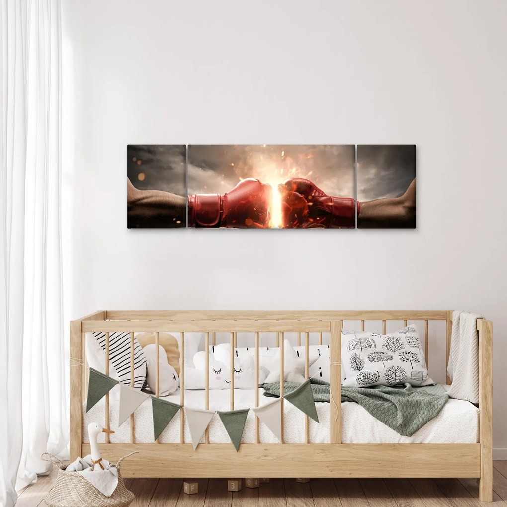 Obraz - Boks (170x50 cm)
