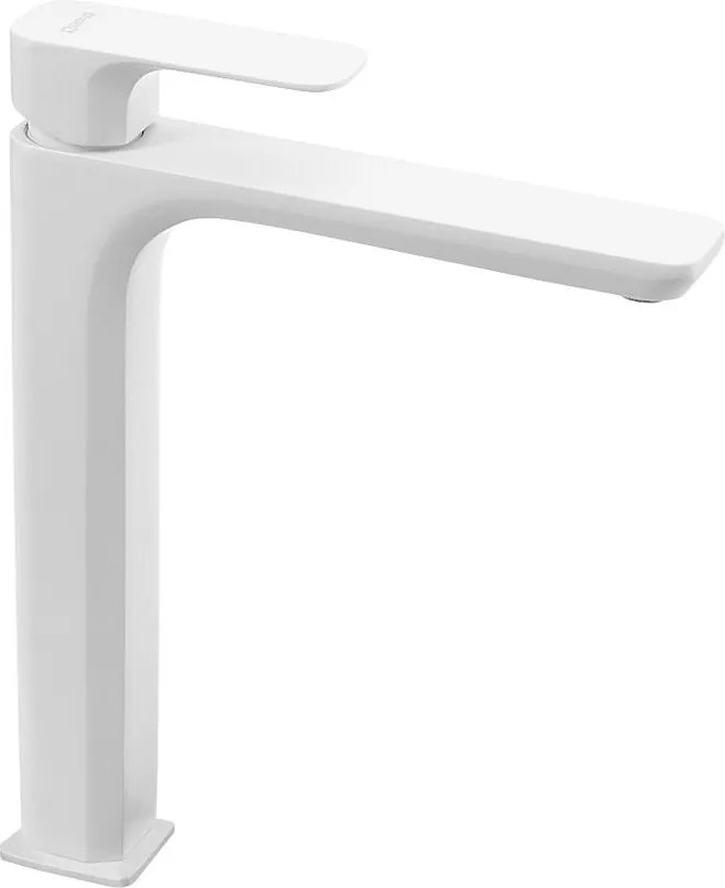 Biała bateria umywalkowa stojąca Spy – Sapho