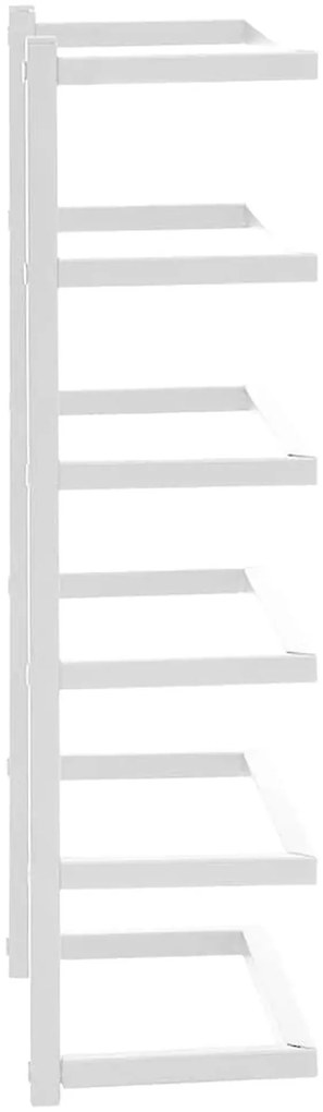 Biały wieszak na ręczniki typu drabinka P3-M46