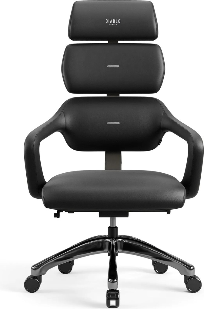 Modułowy fotel ergonomiczny do biura Diablo V-Modular Carbon Black