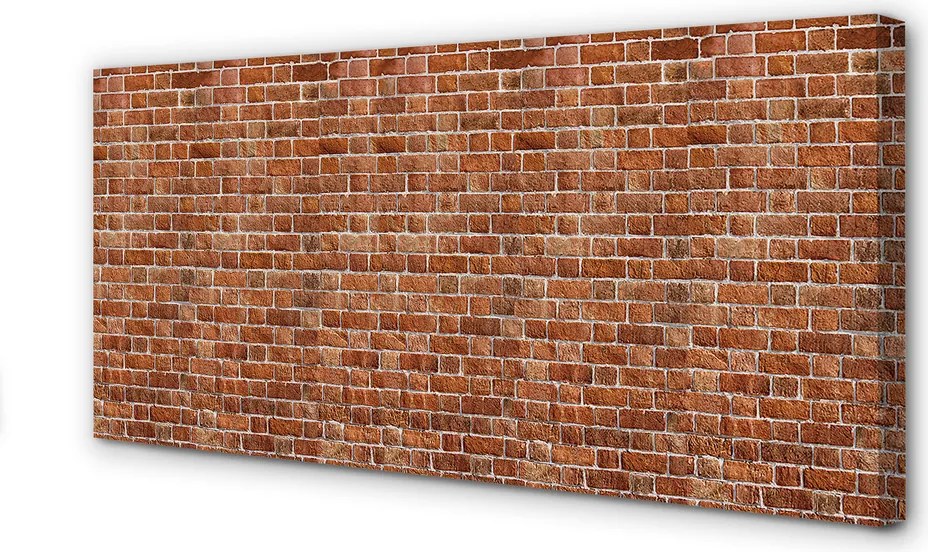 Duży obraz na płótnie Rustykalny Mur Z Cegły