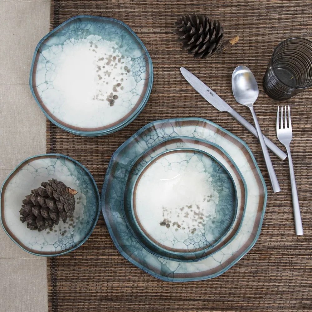 Zestaw talerzy z porcelany 24 szt. – Hermia