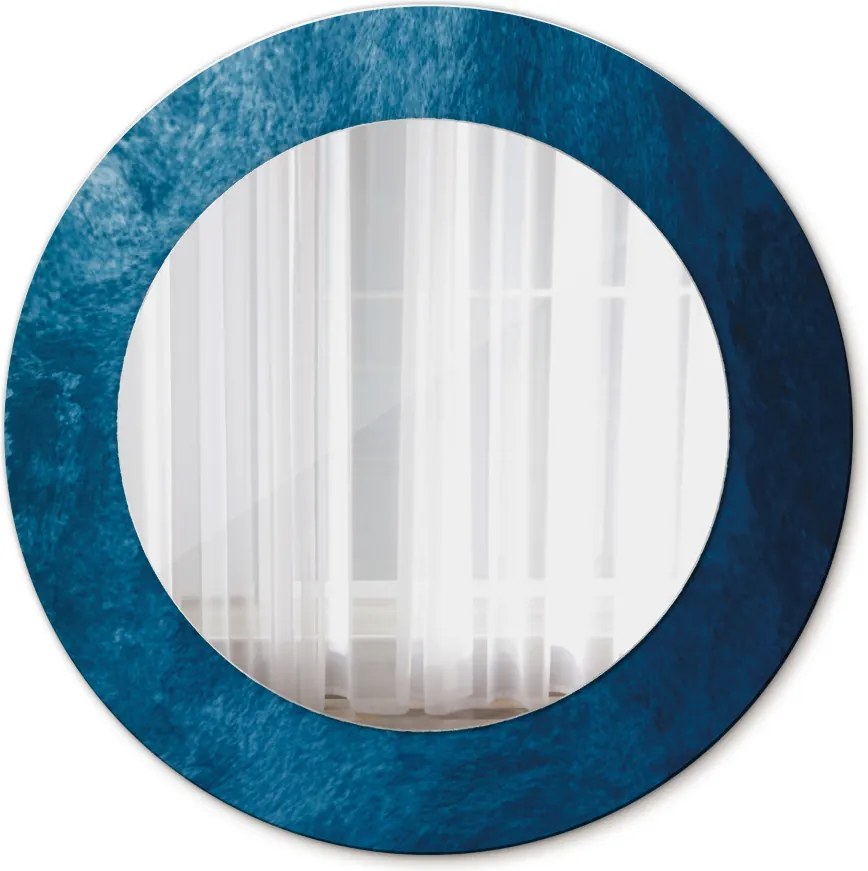 Lustro z nadrukiem okrągłe Abstrakcyjna sztuka