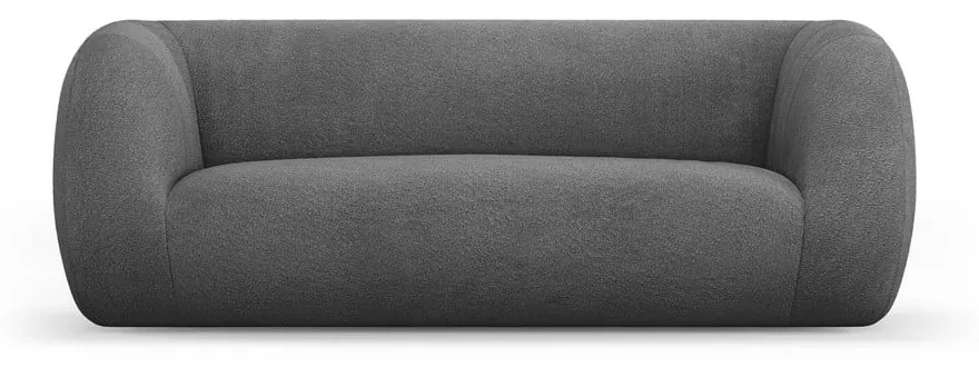 Szara sofa z materiału bouclé 210 cm Essen – Cosmopolitan Design