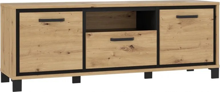 Szafka pod telewizor z szufladą Trondheim 132