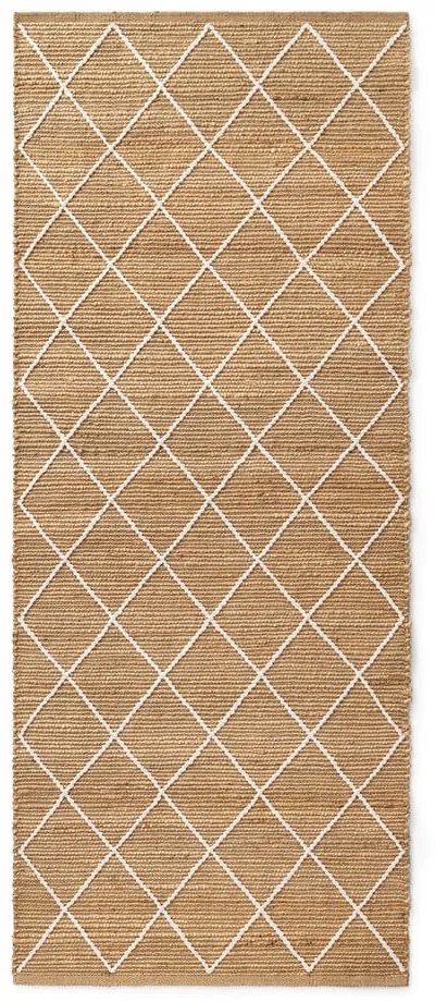 Chodnik z juty tkany ręcznie w naturalnym kolorze 80x200 cm Kunu – Hanse Home