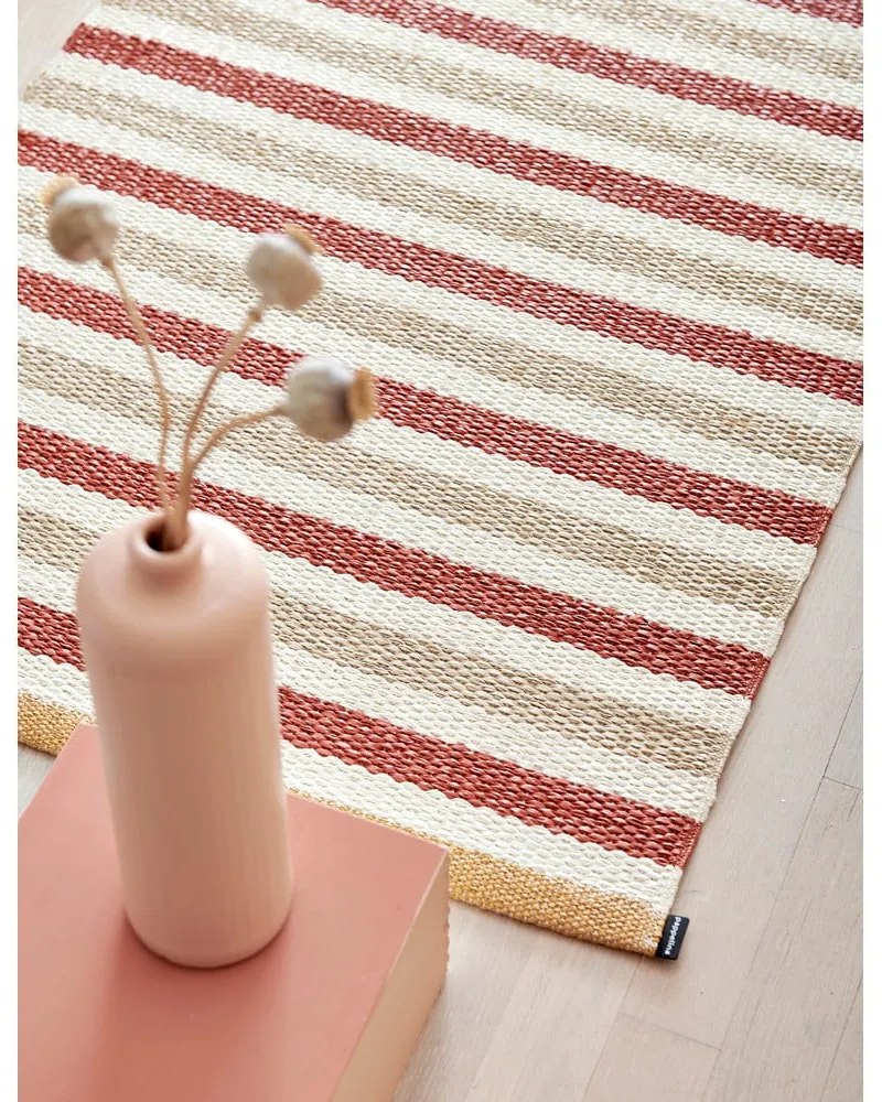 Ceglasto-kremowy dywan odpowiedni na zewnątrz 180x260 cm Teo Brick – Pappelina