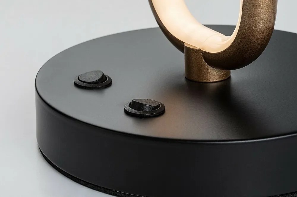 Rabalux 74044 dekoracyjna lampa stołowa Domiro, złota