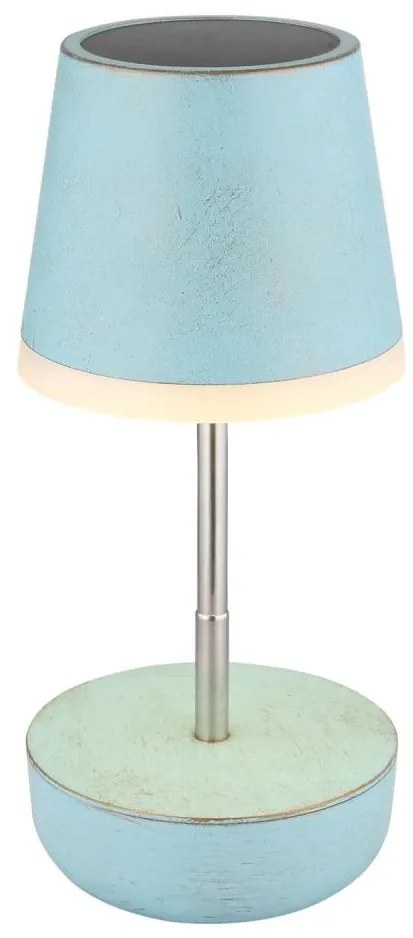 Globo 36638B - Lampa solarna LED 10xLED/0,06W/3V IP44 niebieska