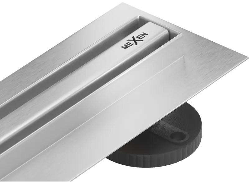 Mexen Flat 360° Slim odpływ liniowy obrotowy 50 cm, inox - 1041050