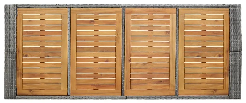 Zestaw szarych mebli ogrodowych C0-A70