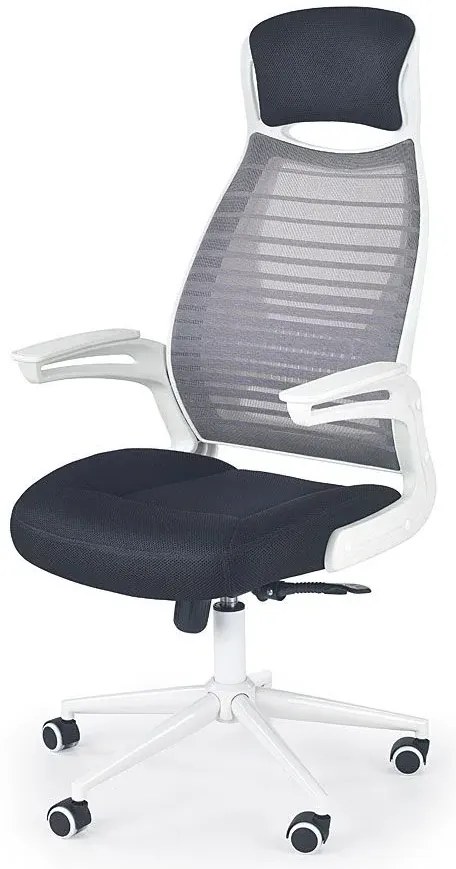 Szary fotel obrotowy biurowy S0-Z40