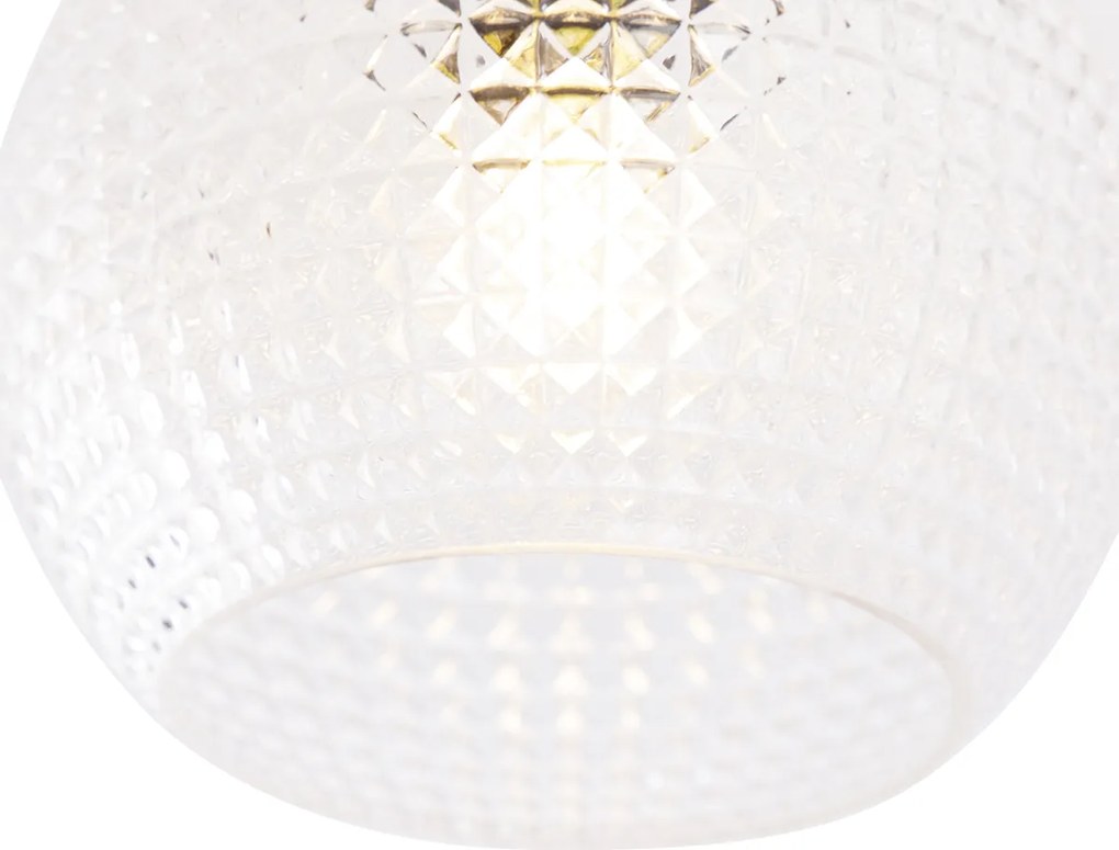 Inteligentna lampa sufitowa w stylu art deco mosiądz w tym Wifi A60 - Sphere