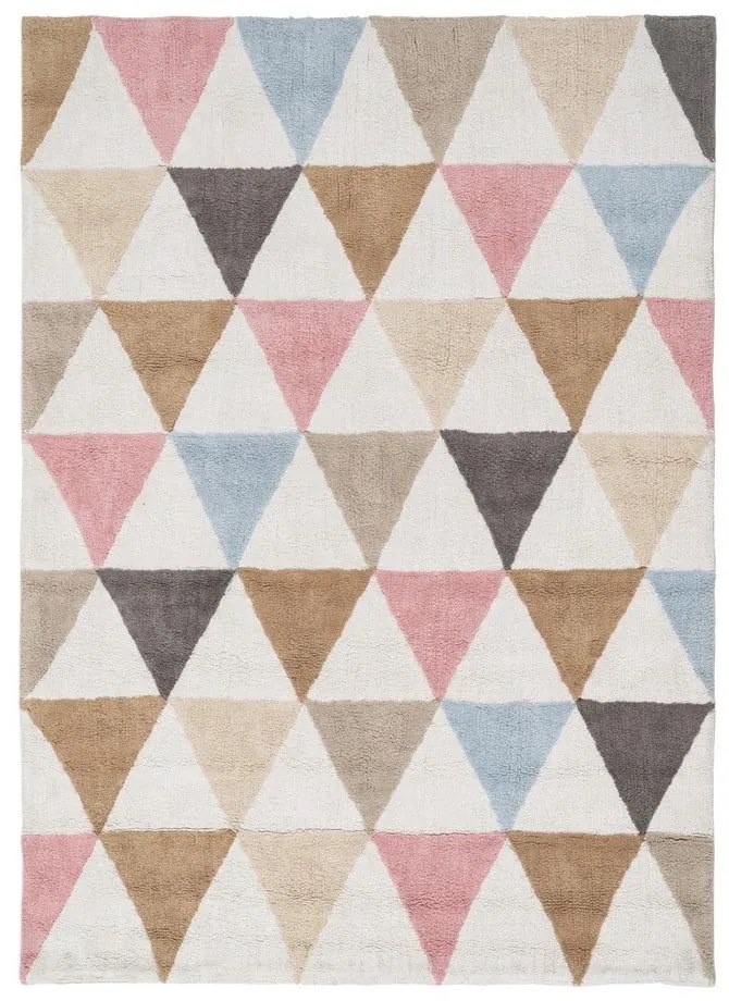 Bawełniany dywan odpowiedni do prania 120x160 cm Geometric – Ixia