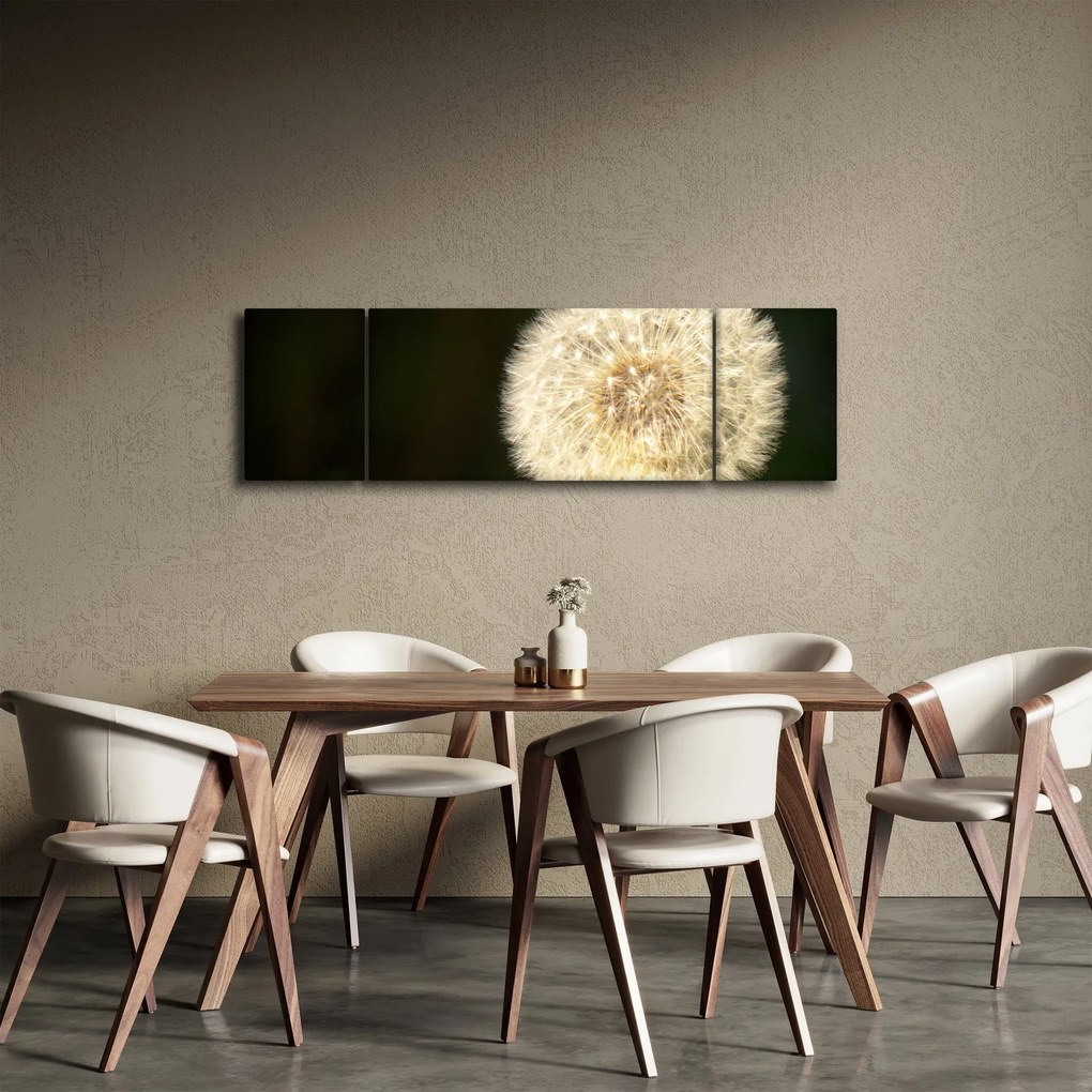 Obraz szarego dmuchawca (170x50 cm)