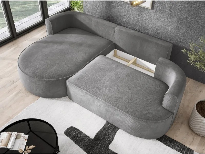 Narożnik FIORE L wolnostojący Prawostronny tkanina Memphis 18 WERSAL