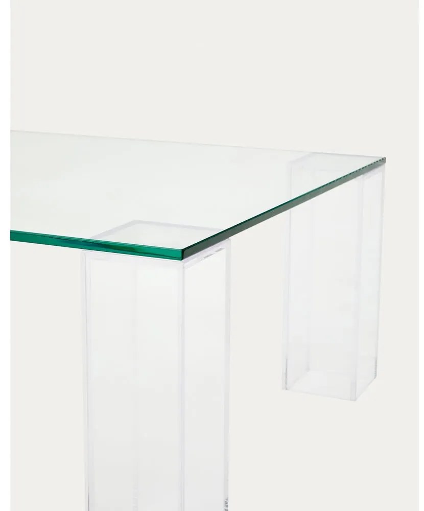Szklany stolik 60x140 cm Adularia – Kave Home