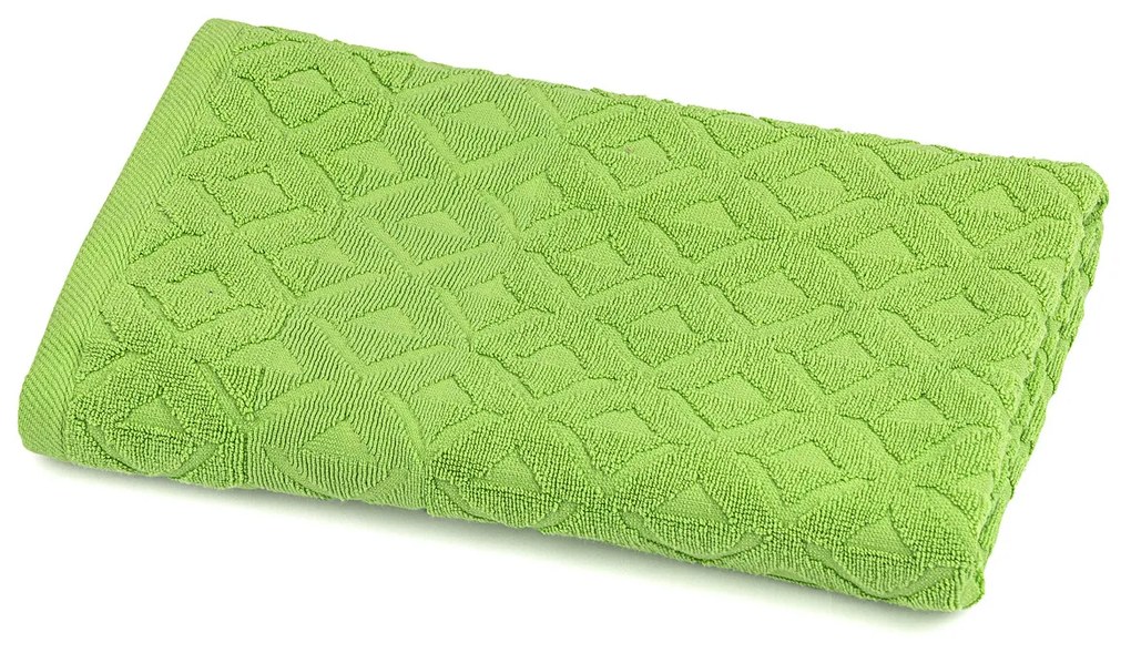Ręcznik kąpielowy Rio zielony 70 x 140 cm, 70 x 140 cm