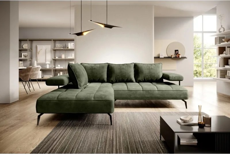 Narożnik MONTELLA L układ L z elektryczną regulacją siedziska WERSAL